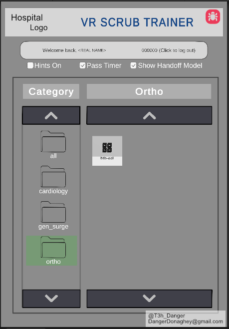 Modules can be selected from categories